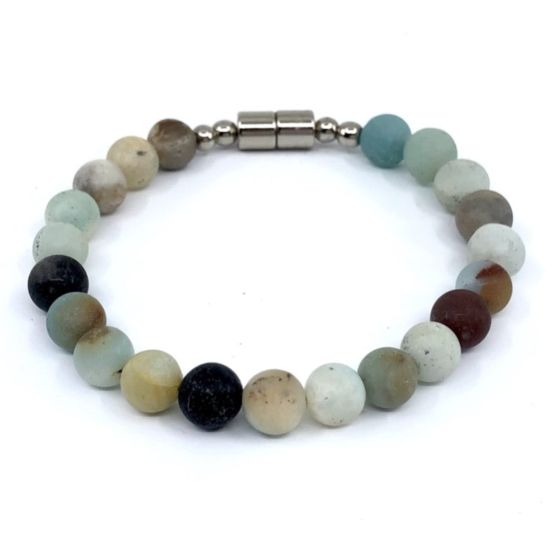 Amazonite Collection - Single Wrap Bracelet – Woven Stone Co.